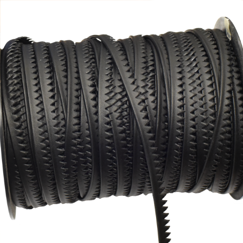 Paspelband Zackenpaspel Lederimitat Baumwollkordel Top In 10mm