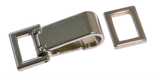 Metallschließe 65 x 27 mm