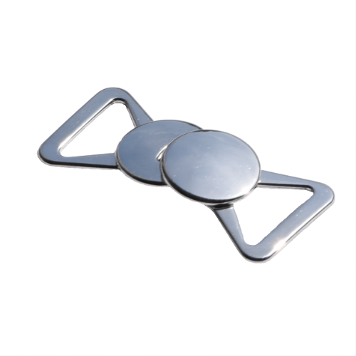 Metallverschluss 2-teilig 20 x 44 mm